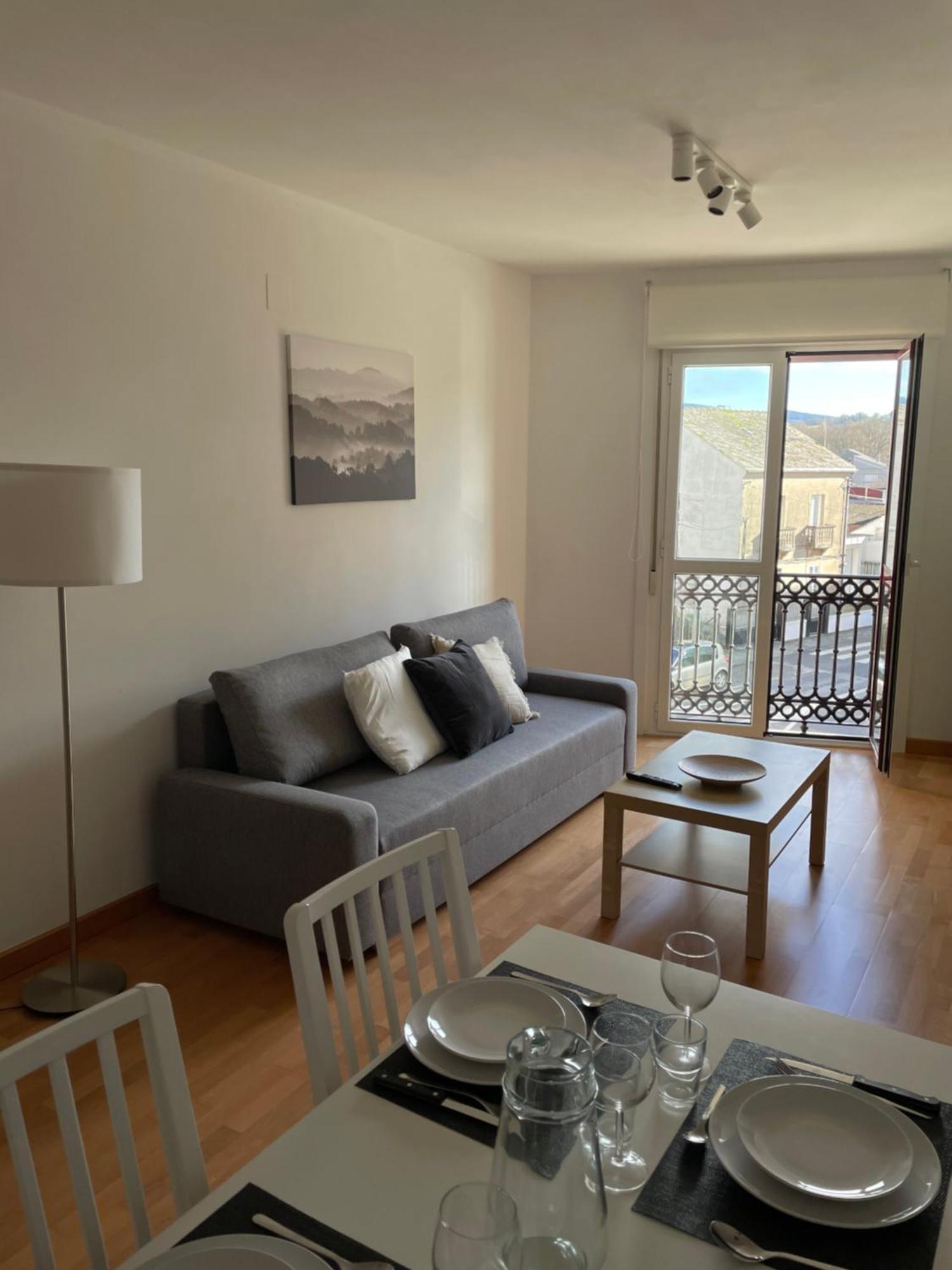 Apartamento Trailhouse Castelao Sarria Exterior foto